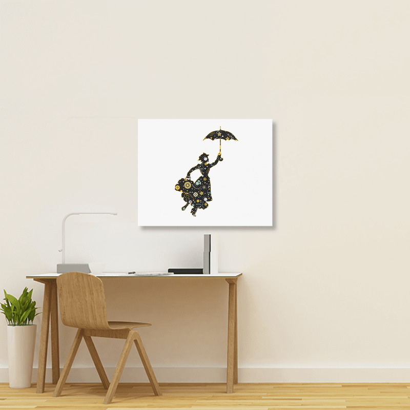 Mary Poppins Landscape Canvas Print | Artistshot