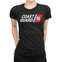 Us United States Coast Guard Armed Forces Defense Rescue T Shirt Ladies Fitted T-shirt | Artistshot