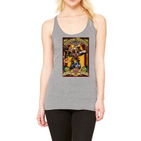 The Strongman Sideshow Poster Racerback Tank | Artistshot