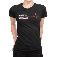 Born In Saitama Japan Birth City Birthplace T Shirt Ladies Fitted T-shirt | Artistshot