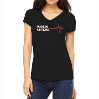 Born In Saitama Japan Birth City Birthplace T Shirt Women's V-neck T-shirt | Artistshot