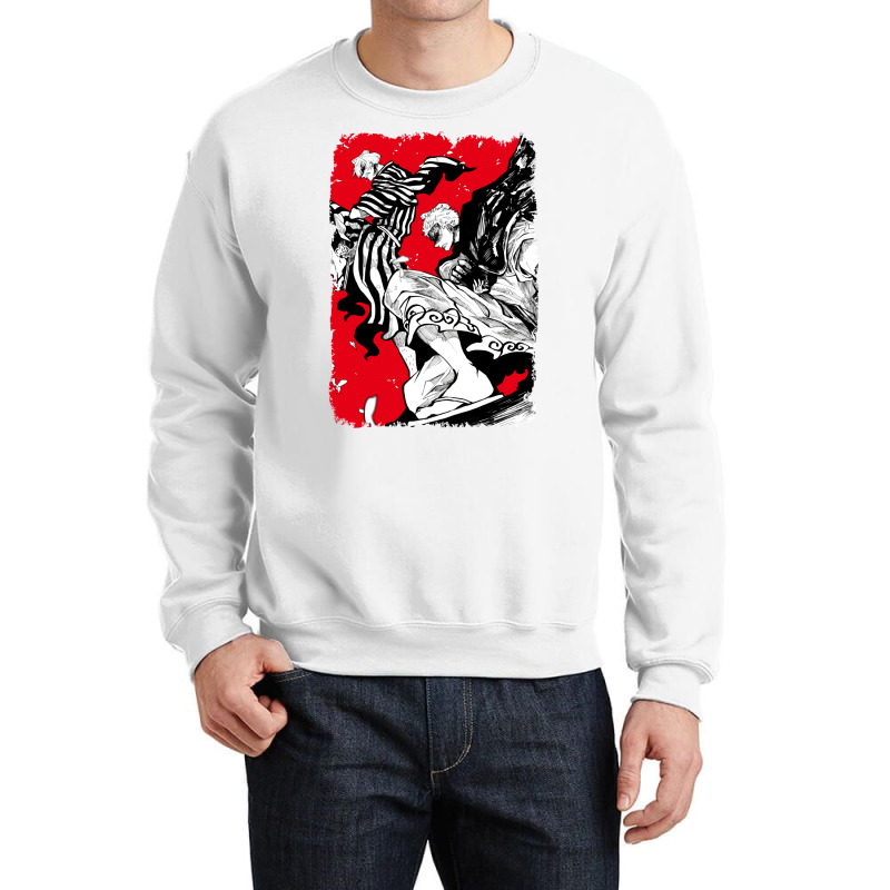 Ronoroa Zoro Sanji Crewneck Sweatshirt by rakhamaddixm | Artistshot