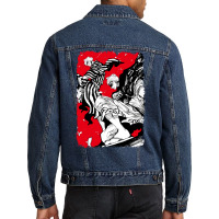 Ronoroa Zoro Sanji Men Denim Jacket | Artistshot