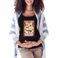 The Untattooed Lady Sideshow Poster Maternity Scoop Neck T-shirt | Artistshot