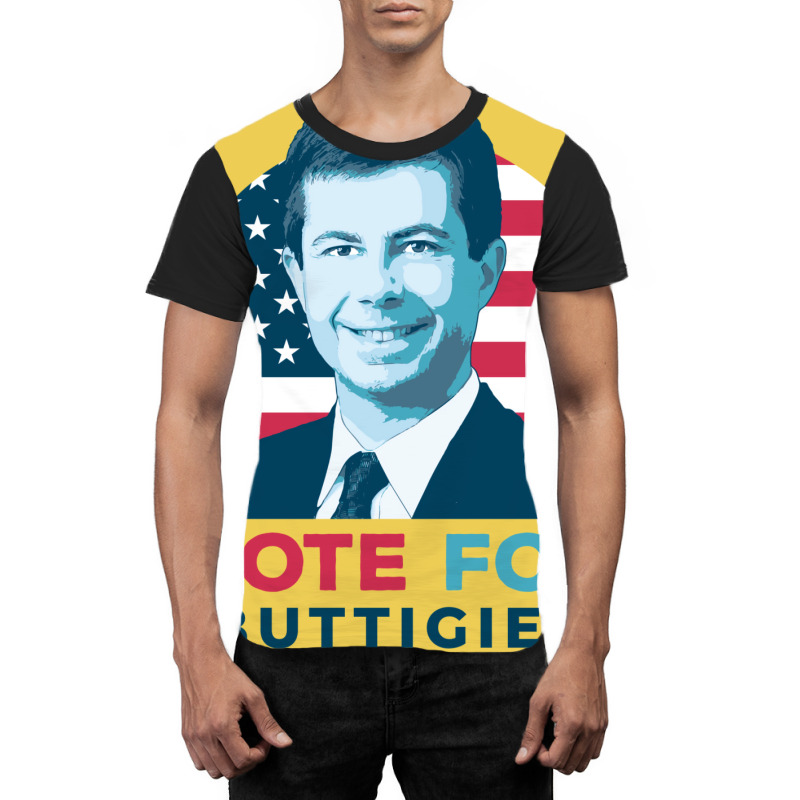 Pete Buttigieg For President 5 Graphic T-shirt | Artistshot