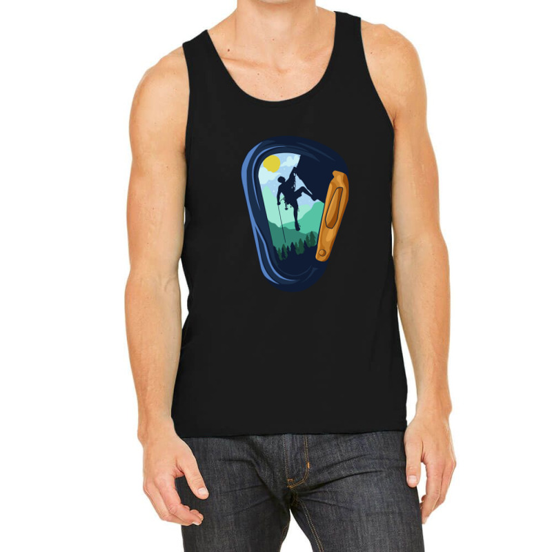 Rock Climbing Carabiner 1 Tank Top | Artistshot