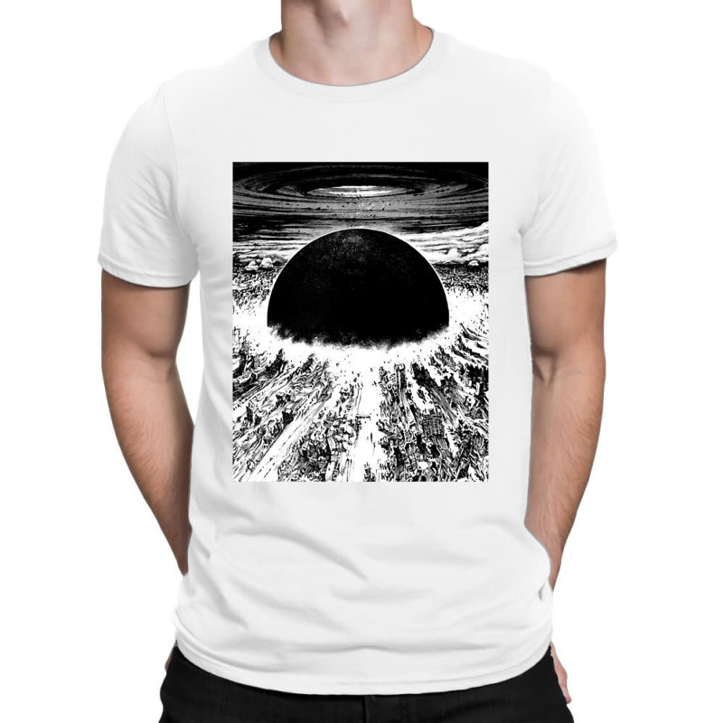 #akira Cyberpunk City Explosion T-shirt | Artistshot