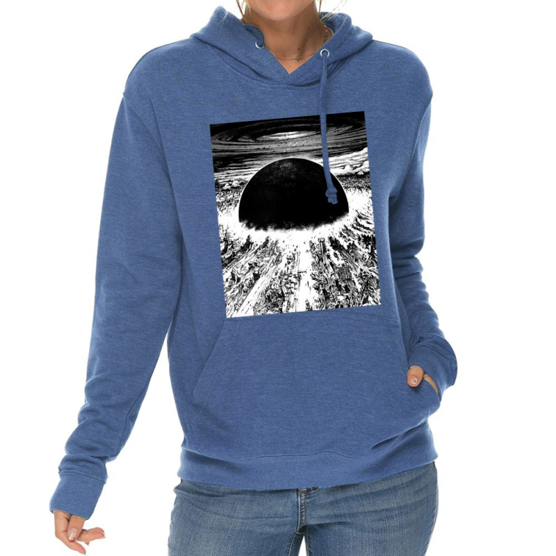 #akira Cyberpunk City Explosion Lightweight Hoodie | Artistshot