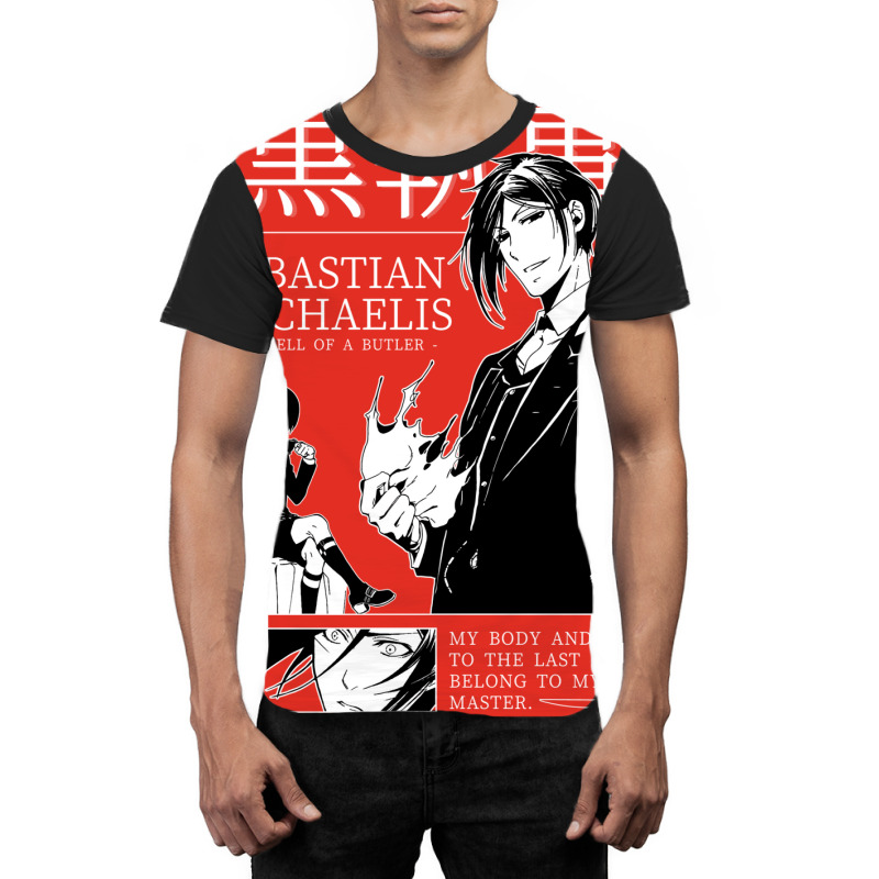 Sebastian Michaelis Graphic T-shirt by rakhamaddixm | Artistshot