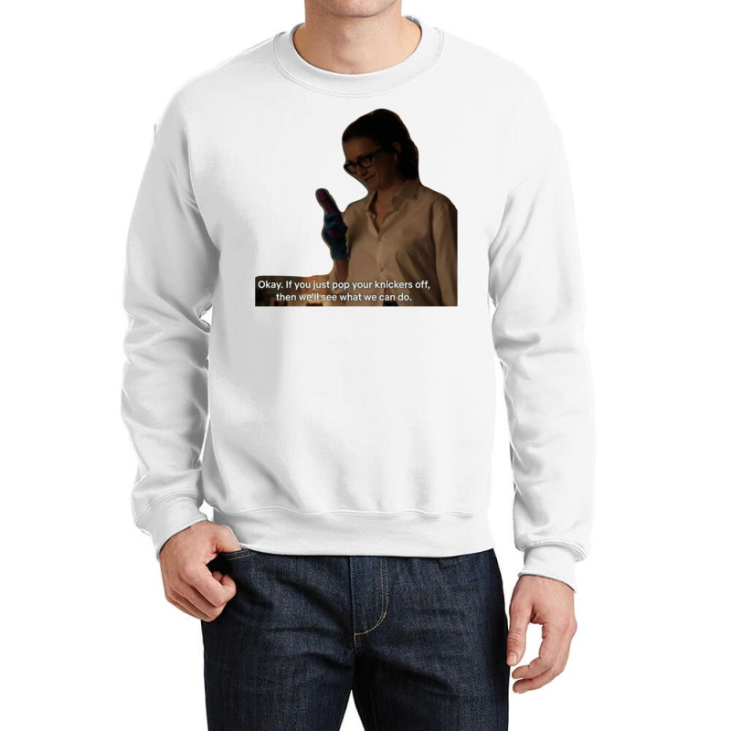 Pop Ur Knickers Off ) Crewneck Sweatshirt | Artistshot