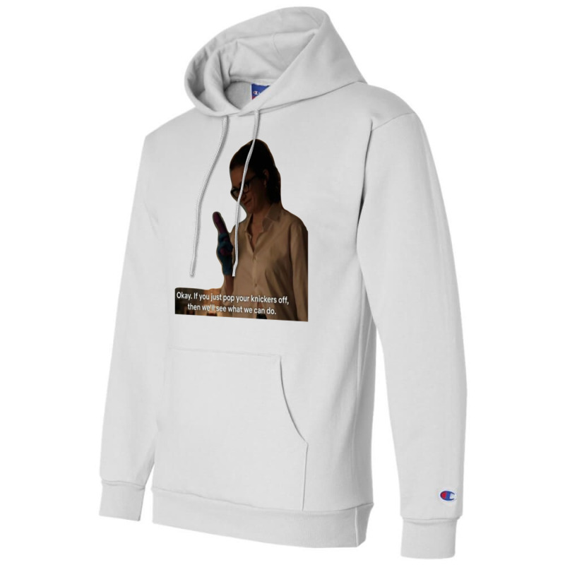 Pop Ur Knickers Off ) Champion Hoodie | Artistshot