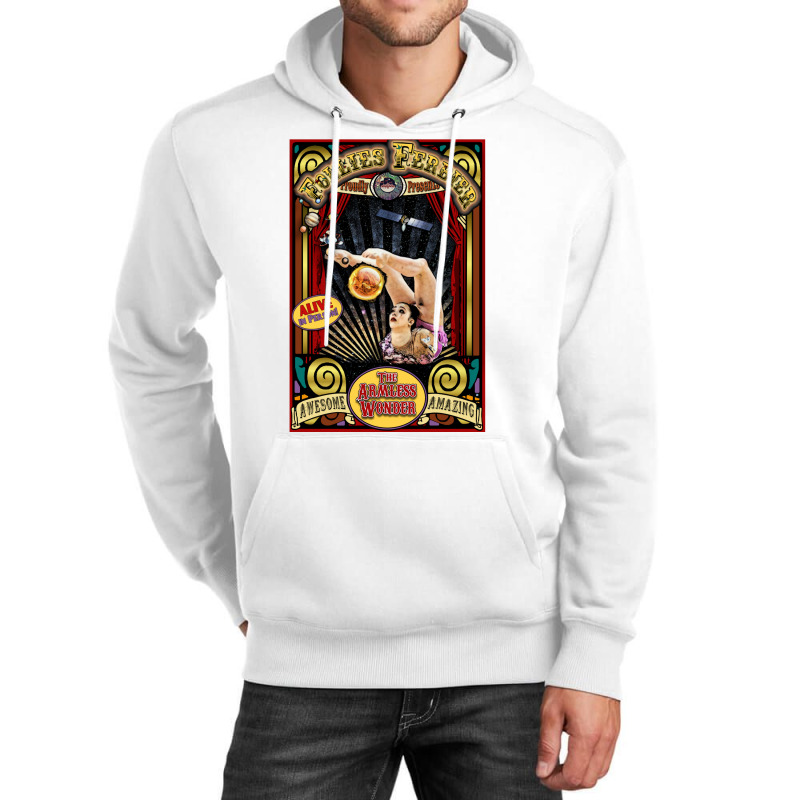 The Armless Wonder Sideshow Poster Unisex Hoodie by gbenamurakuw | Artistshot