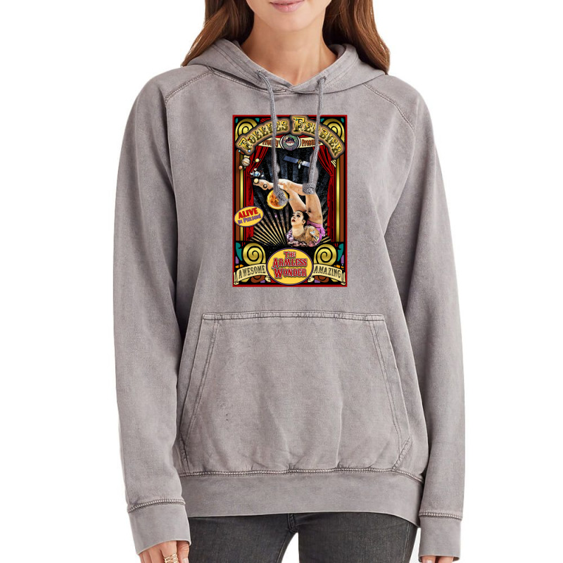 The Armless Wonder Sideshow Poster Vintage Hoodie by gbenamurakuw | Artistshot