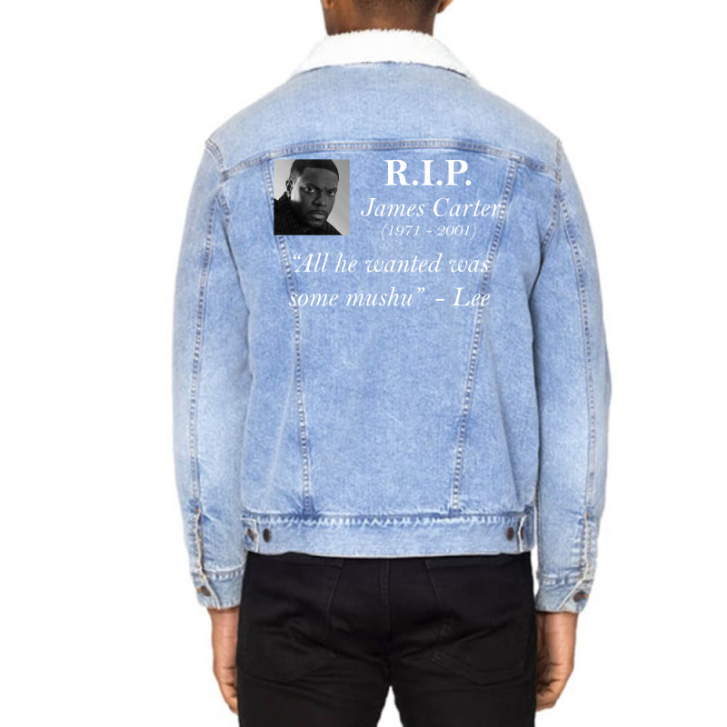 R.i.p. James Carter   Rush Hour 2 Unisex Sherpa-lined Denim Jacket | Artistshot