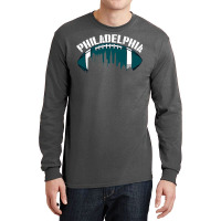 Philadelphia Football Vintage Philly City Retro American Football Ball Long Sleeve Shirts | Artistshot