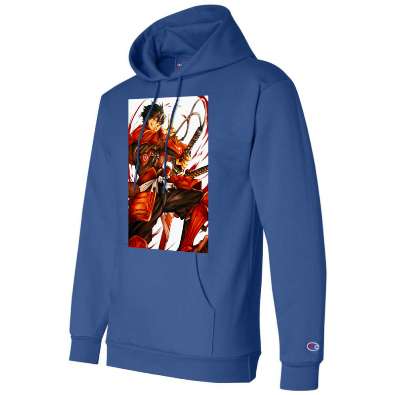 Shimazu Toyohisa Drifters Champion Hoodie by rakhamaddixm | Artistshot