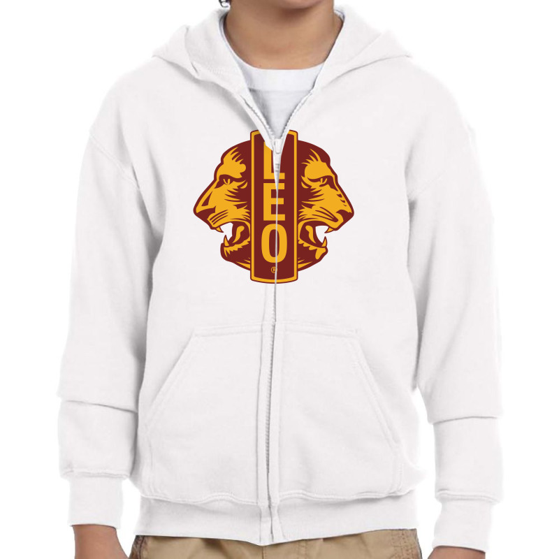 Leo Junior Senior High School Youth Zipper Hoodie by DarenElan | Artistshot