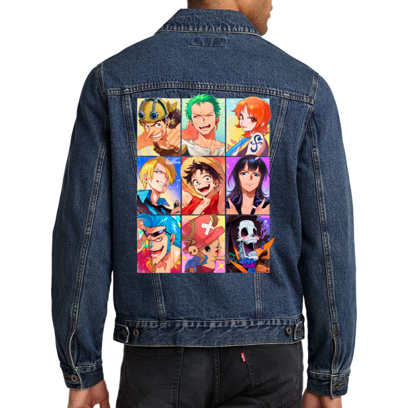 Pirate Nakamas Men Denim Jacket | Artistshot