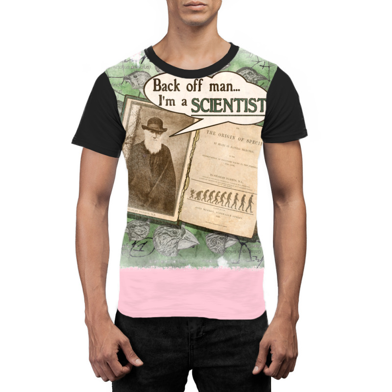 Popular Science Charles Darwin (distressed) Graphic T-shirt | Artistshot