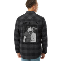 Vintage Gay Girls Design 1 Flannel Shirt | Artistshot