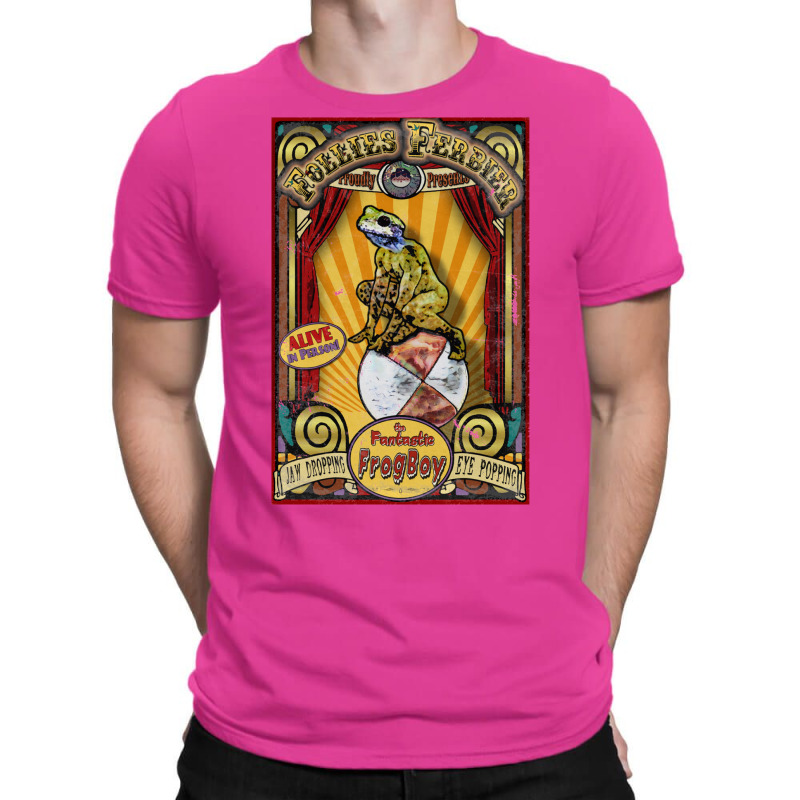 The Fantastic Frogboy  Sideshow Poster T-Shirt by gbenamurakuw | Artistshot