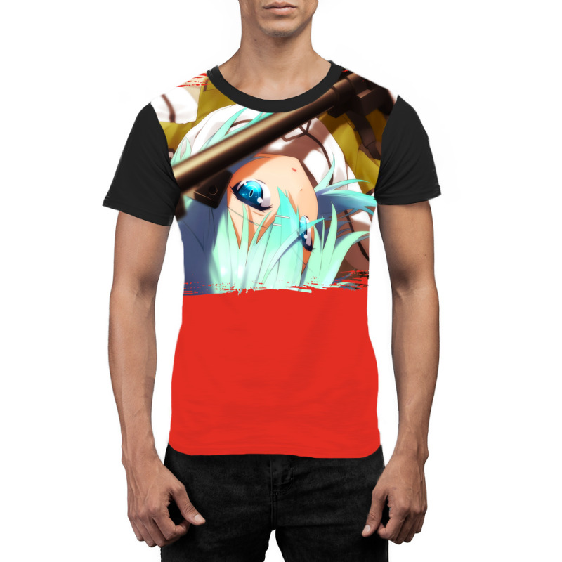 Sinon Sniper Graphic T-shirt by rakhamaddixm | Artistshot