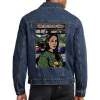 The Girl On The Train Men Denim Jacket | Artistshot