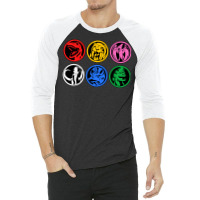 Six Power Coins 3/4 Sleeve Shirt | Artistshot