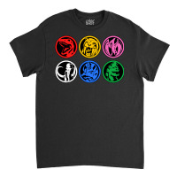 Six Power Coins Classic T-shirt | Artistshot