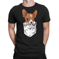 Chihuahua Dog In Pocket Funny Chihuahua T Shirt T-shirt | Artistshot