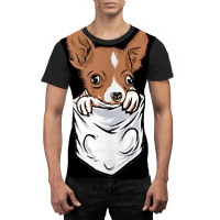 Chihuahua Dog In Pocket Funny Chihuahua T Shirt Graphic T-shirt | Artistshot