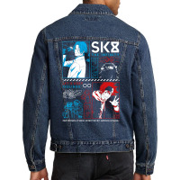 Sk8 The Infinity Men Denim Jacket | Artistshot