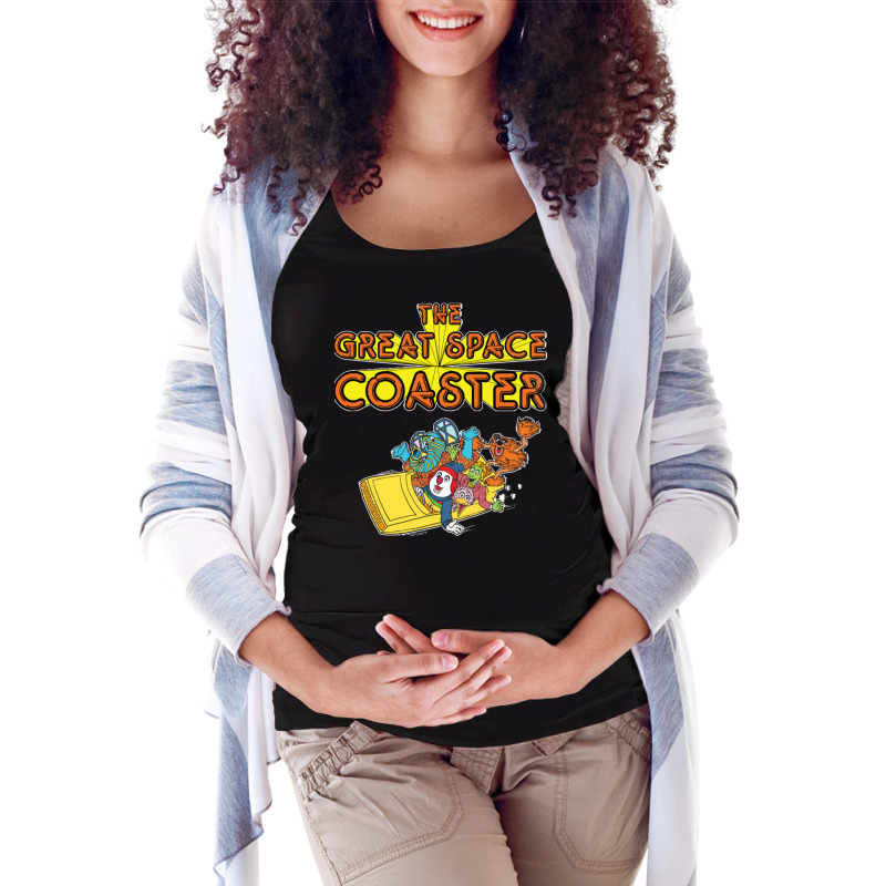 The Great Space Coaster T Shirt Maternity Scoop Neck T-shirt by gbenamurakuw | Artistshot