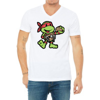 Vintage Raph V-neck Tee | Artistshot