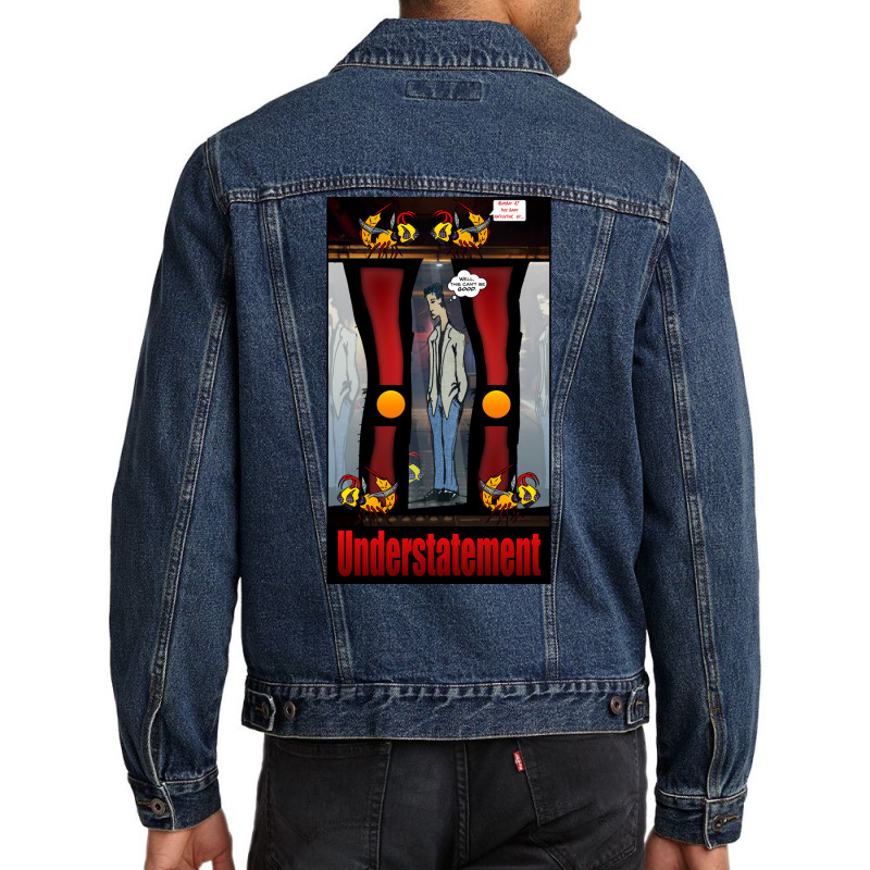 Understatement Men Denim Jacket by gavadefofanga | Artistshot