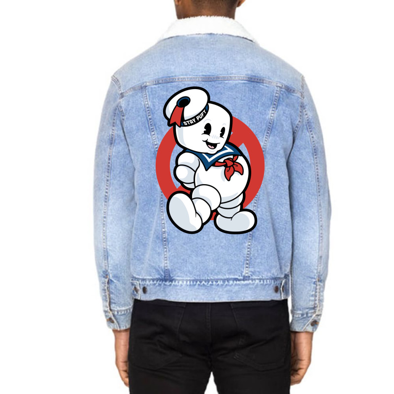 Vintage S. Puft Unisex Sherpa-lined Denim Jacket | Artistshot