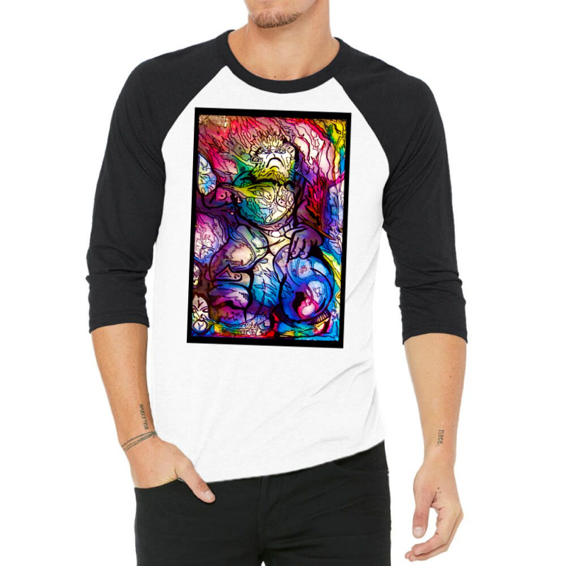 Space Ape 3/4 Sleeve Shirt by rakhamaddixm | Artistshot