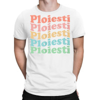 Vintage 70's Romania Hippie City   Retro Ploiesti T Shirt T-shirt | Artistshot