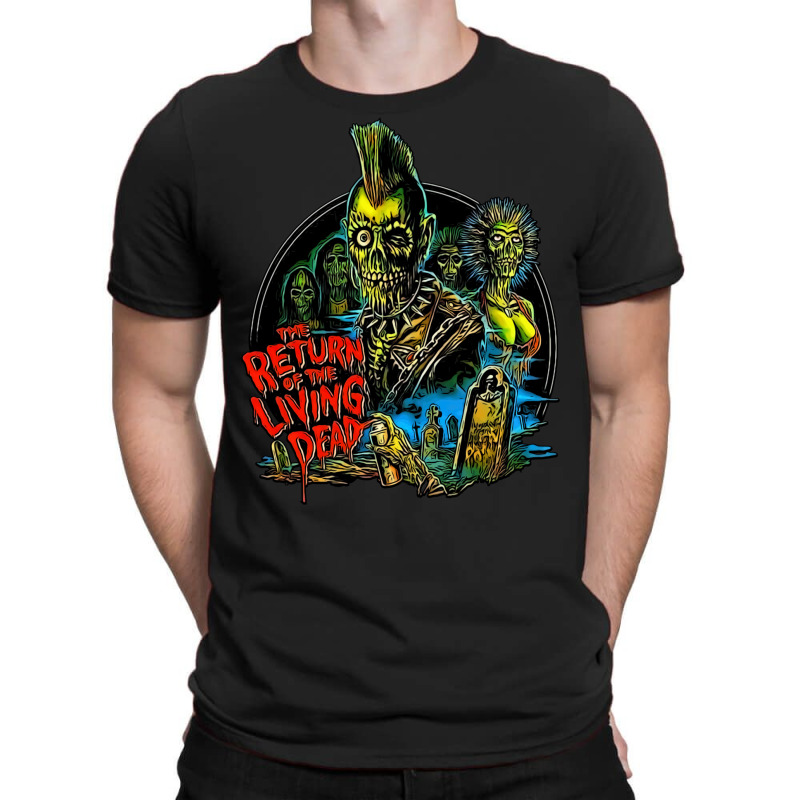 Return Of The Living Dead Tarman Poster Art T-shirt | Artistshot