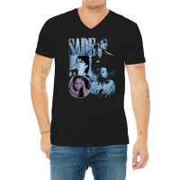 Vintage Style Sade Rap Shirt V-neck Tee | Artistshot