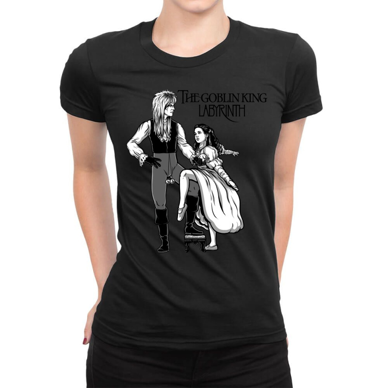 The Goblin King Album Ladies Fitted T-Shirt by onanokizzi1 | Artistshot