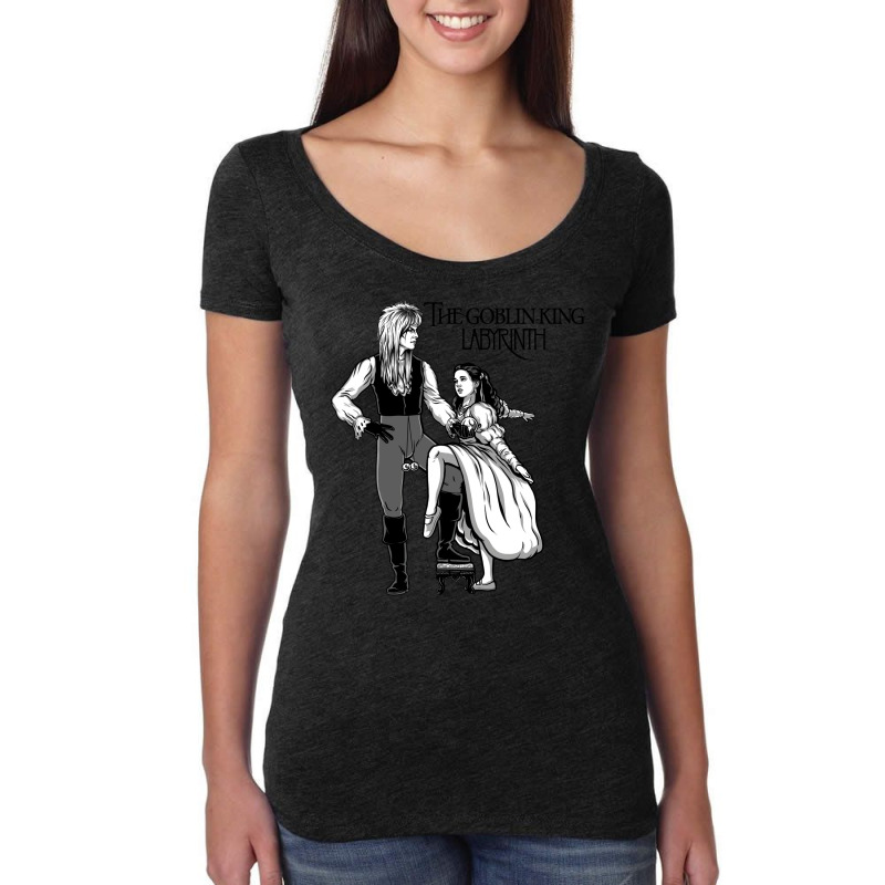 The Goblin King Album Women's Triblend Scoop T-shirt by onanokizzi1 | Artistshot