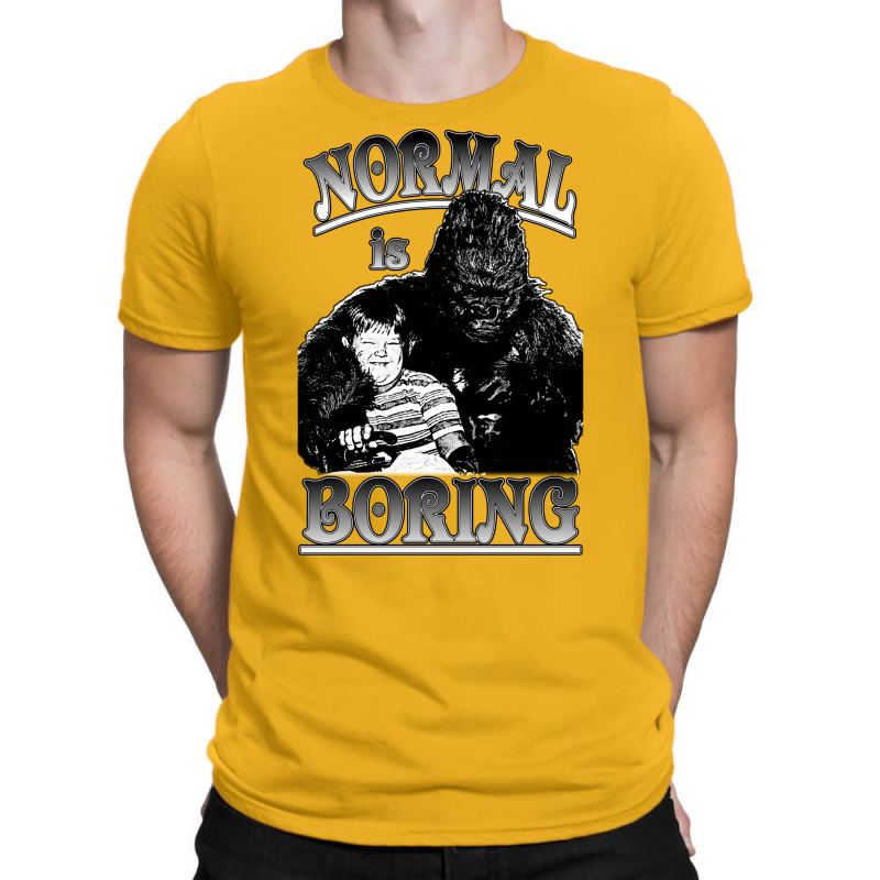 Pugsley & Gorgo Normal Is Boring T-shirt | Artistshot