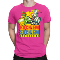 Rock'em Sock'em Synthezoids T-shirt | Artistshot