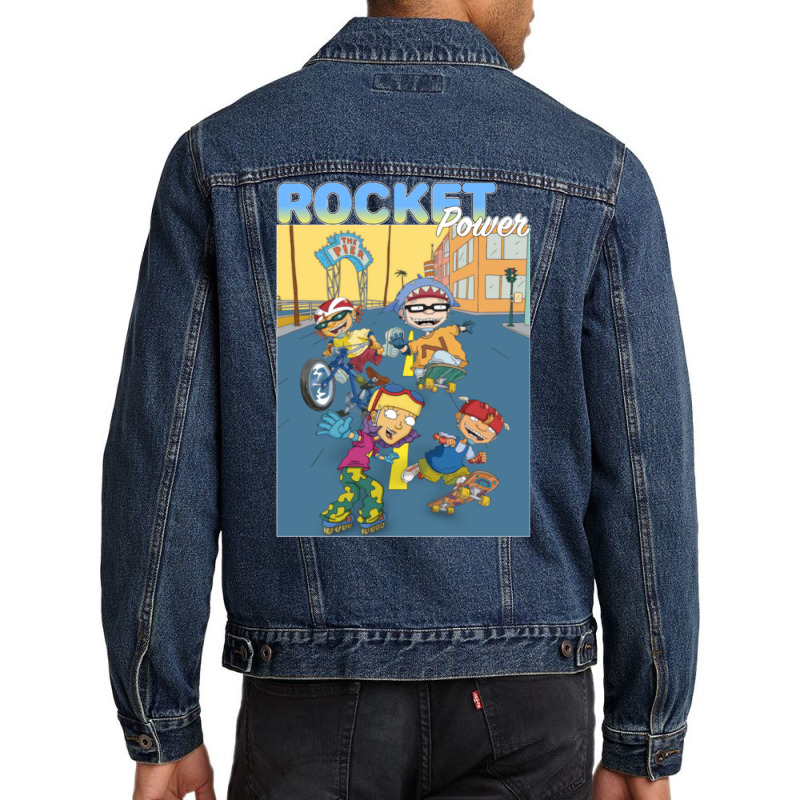 Rocket Power Men Denim Jacket | Artistshot