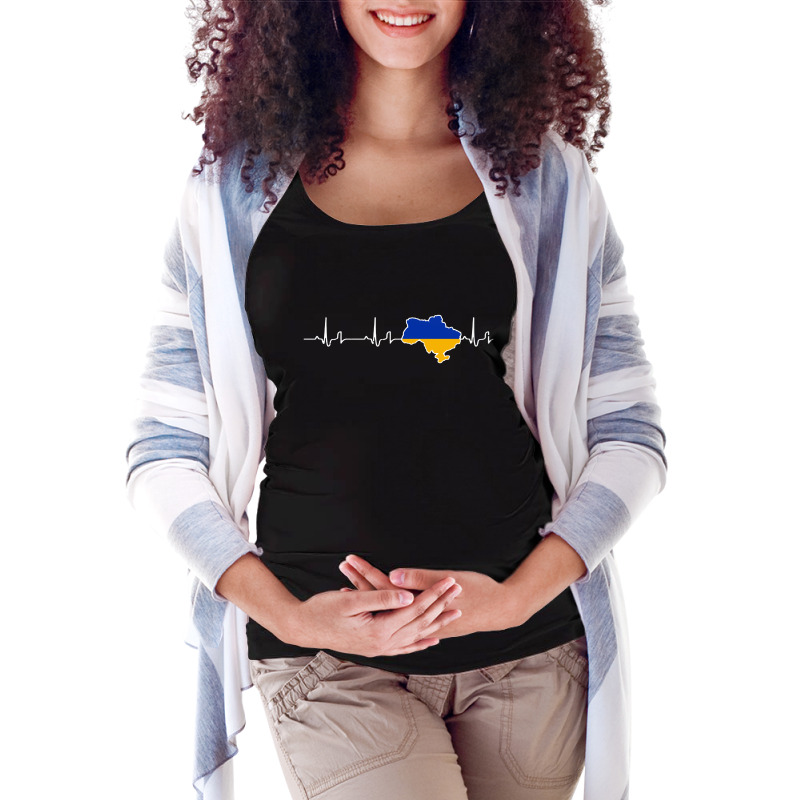 Heartbeat Stop War Maternity Scoop Neck T-shirt | Artistshot