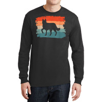 Vintage Retro Siberian Husky Huskies Dog Lover T Shirt Long Sleeve Shirts | Artistshot