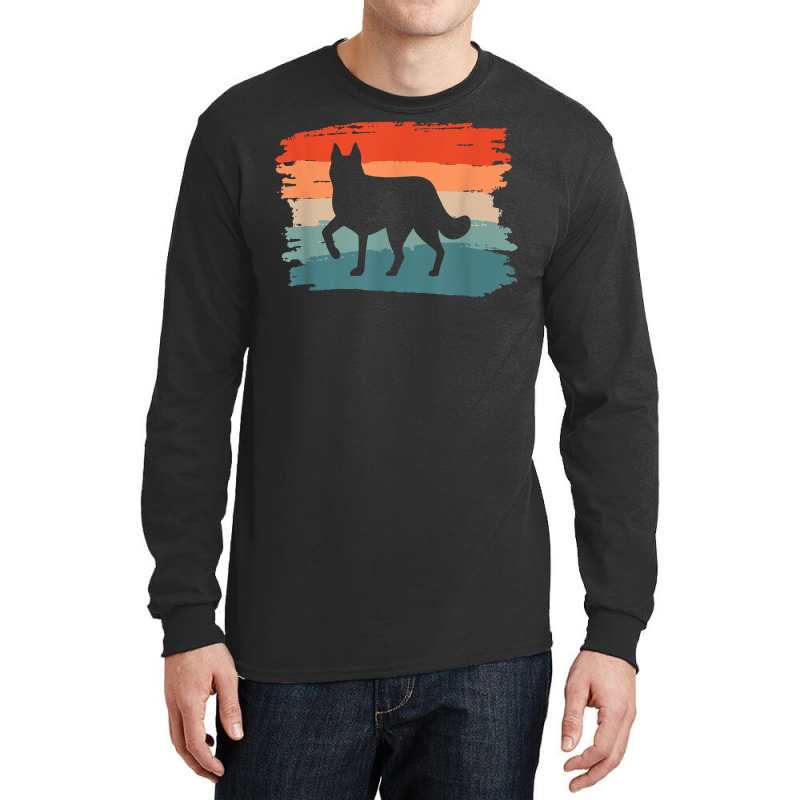 Vintage Retro Siberian Husky Huskies Dog Lover T Shirt Long Sleeve Shirts by prix5d5gosson | Artistshot