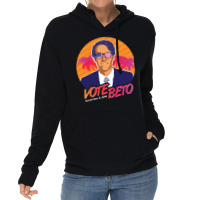 Vote Beto   Retro Edition Lightweight Hoodie | Artistshot