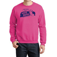 Vote Beto   Retro Style Crewneck Sweatshirt | Artistshot